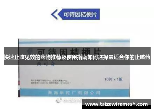 快速止咳见效的药物推荐及使用指南如何选择最适合你的止咳药 快速止咳见效的药物推荐及使用指南如何选择最适合你的止咳药